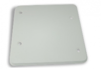 x10un tapa ciega plastica cuadrada