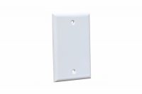 x10 un tapa ciega plastica rectangular