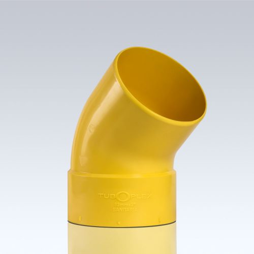 CODO SANITARIO TUBOPLEX 45° CXE 6"