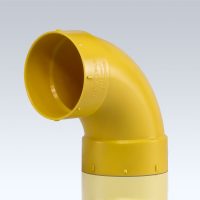 CODO SANITARIO TUBOPLEX 90° CXC 6"