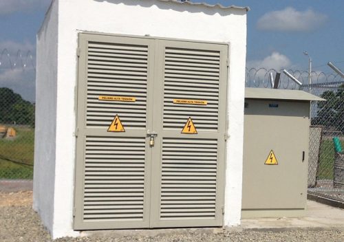 Puerta celosia (de 220x220mm hasta 240x240mm)
