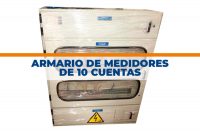 Armario de medidores de 10 cuentas