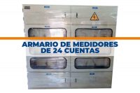 Armario de medidores de 24 cuentas