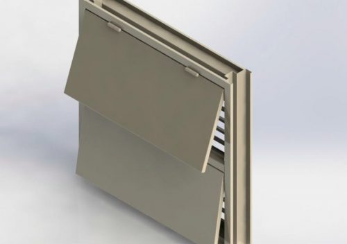 Damper cortafuego Subestación (1un) 400mm X 400mm
