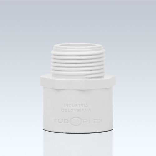 ADAPTADOR MACHO PRESION TUBOPLEX 1/2"