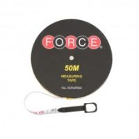 FORCE 5096P850 CINTA MÉTRICA PARA PROFESIONAL 50M CAJA NEGRA .