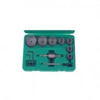 FORCE 913U2 JUEGO DE 7 PERFORADORES CON PUNTA DE CARBURO DE TUNGSTENO 30-51MM Y ACCESOROS