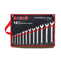 FORCE 5121 JUEGO DE 12 LLAVES COMBINADAS CON FUNDA NEGRA 8 - 23MM 1580G