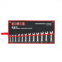 FORCE 51214P JUEG0 12 DE LLAVES COMBINADAS DE MINIATURA EN FUNDA 8 - 19MM 1025G