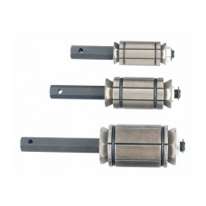 FORCE 903T3 JUEGO DE 3 EXPANSORES DE TUBO DE ESCAPE RANGOS Ø 29-44MM, 38-62MM, 54-82MM