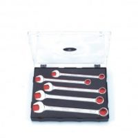 FORCE K5059 JUEGO 5 LLAVES CROMADAS COROFIJA 23,24,27,30,32MM CON ESTUCHE