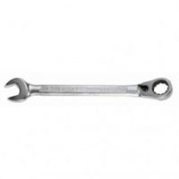 FORCE 75716R LLAVE COMBINADA CROMADA CORONA RATCHET REVERSIBLE 16MM LARGO 210MM