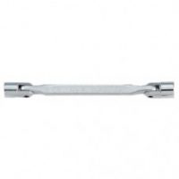 FORCE 7521214 LLAVE DE PIPA ARTICULADA CROMADA LARGO 231MM 12X14MM