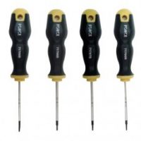 FORCE 2044ST JUEGO 4 DESTORNILLADORES TORX DE SEGURIDAD T6H-T9H