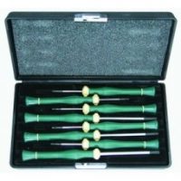 FORCE 2088T JUEGO DE 8 DESTORNILLADORES TORX-T CON PIN T-5H A T-20H C/ESTUCHE