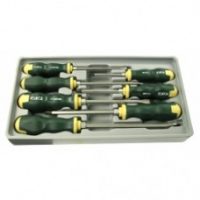 FORCE 20714 JUEGO 7 DESTORNILLADORES DE GOLPE PLANOS/PHILLIPS PLANO 5.5-10MM, PH1-PH3