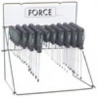 FORCE 2751 EXHIBIDOR 75 DESTORNILLADORES PLANOS/PHILLIPS SURTIDOS