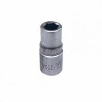 FORCE 5253.16 CUBO CROMADO CORTO 25MM 6 PUNTOS ESPIGA 1/4" 3/16"