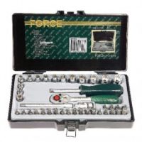 FORCE 2405Q JUEGO 40 CUBOS Y ACCESORIOS ESPIGA 1/4" 4-14MM INCL.SPLINE