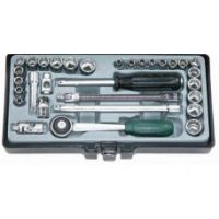 FORCE 2312-72-5 JUEGO 31 CUBOS HEX.ESPIGA 1/4" 4-14MM/3/16-9/16" C/CAJA