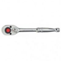 FORCE 802211 RATCHET REVERSIBLE ESPIGA 1/4" 24 DIENTES CROMADO 140MM