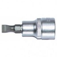 FORCE 3335007 CUBO DESTORNILLADOR PLANO 50MM ESPIGA 3/8" 1.2X7