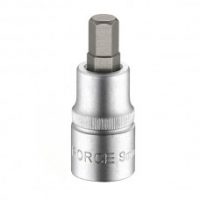 FORCE 3340505.32 CUBO DESTORNILLADOR CORTO CROMADO ALLEN ESP. 3/8" 5/32" X 50MM