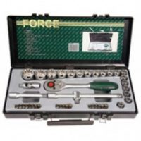 FORCE 4422Q JUEGO 42 CUBOS Y ACCESORIOS ESPIGA 1/2" 10-32MM