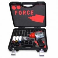 FORCE 4293 JUEGO 29 PZAS LLAVE IMPACTO+CUBOS IMPACTO ESPIGA 1/2" 10-32MM C/ESTUCHE