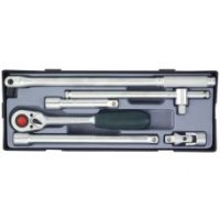 FORCE T40612 JUEGO 6 ACCESORIOS ESPIGA 1/2" .