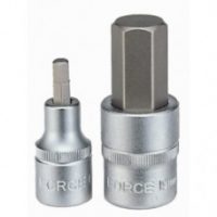 FORCE 34405505 CUBO DESTORNILLADOR ALLEN 55MM ESPIGA 1/2" CORTO 5MM