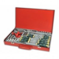FORCE 4921 JUEGO 92 HERRAMIENTAS TORX EN ESTUCHE ESPIGAS 1/4"&1/2" C/ESTUCHE