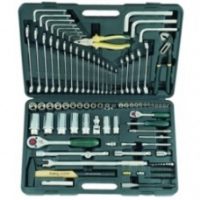 FORCE 41071 JUEGO 107 HERRAMIENTAS ESPIGAS 1/4" Y 1/2" CON MALETIN