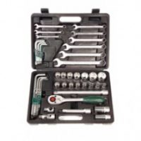 FORCE 4512 JUEGO 51 CUBOS, LLAVES COROFIJA/ALLEN ESPIGA 1/2" 10-32MM C/MALETIN