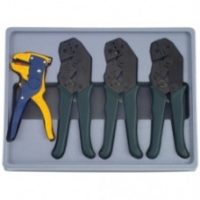 FORCE 5048 JUEGO 4 ALICATES PARA TERMINALES .