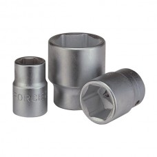 FORCE 56540 CUBO CROMADO CORTO 6 PUNTOS ESPIGA 3/4'', 40 MM