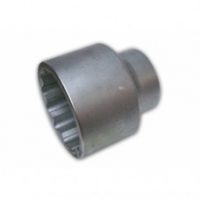 FORCE 5893.1.8 CUBO CROMADO CORTO 12 PUNTOS 103MM ESPIGA 1" 3.1/8"