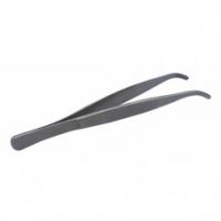 FORCE 6943125 PINZA ANGULAR ALTA PRECISION SIN DIENTES 125MM ACERO INOX. ACABADO MATE