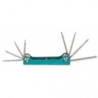 FORCE 5087F JUEGO 8 LLAVES TORX PLEGABLES T5-T20