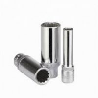 FORCE 5497732 CUBO CROMADO 12 PUNTOS LARGO ESPIGA 1/2'', 32 MM
