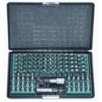 FORCE 21022 JUEGO 102 PUNTAS DESTORNILLADORAS ESPIGA HEX. 1/4" CON ESTUCHE