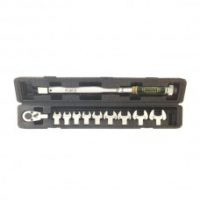 FORCE 64705 JUEGO LLAVE TORQUE C/RATCHET 1/2" 1-40-200NM 9 LLAVES ABIERTAS 13-30MM