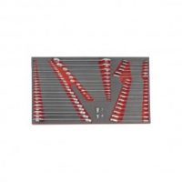 FORCE 5581 JUEGO 58 LLAVES COMBINADAS MM/PULG, LLAVES DE RATCHET MM/PULG. ADAPTADORES