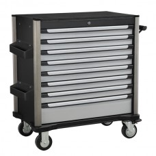 FORCE 10318 CARRO DE 8 GAVETAS SIN HERRAMIENTAS COLOR NEGRO .