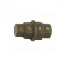 FORCE 9Y0151 CONECTOR INTERNO ESP.3/8" EJES MOTOS DEPORTIVOS MEDIDAS, 17,19,22,24MM