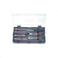 FORCE K20811 JUEGO DE 8 ACCESORIOS PARA CUBOS DE 1/4" CON ESTUCHE