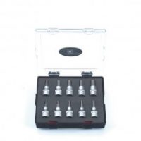 FORCE K3104 JUEFGO DE 0 CUBOS ALLEN CORTOS ESPGA 3/8" 3 - 12MM CON ESTUCHE