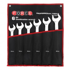 FORCE 50651 JUEGO 6 LLAVES DE COMBINACION 32,34,3638,,41,46MM CON FUNDA