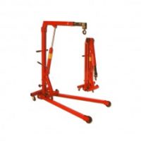 FORCE 9G0615 GRÚA HIDRÁULICA MÓVIL BRAZO 4 POSICIONES GANCHO FORJADO CAPACIDAD 1000KG