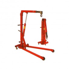 FORCE 9G0615 GRÚA HIDRÁULICA MÓVIL BRAZO 4 POSICIONES GANCHO FORJADO CAPACIDAD 1000KG